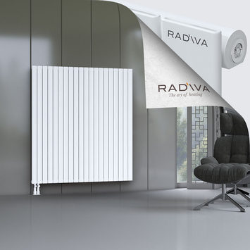 Arno Radiateur En Aluminium 1600x1476 Blanc Bas à gauche 50mm