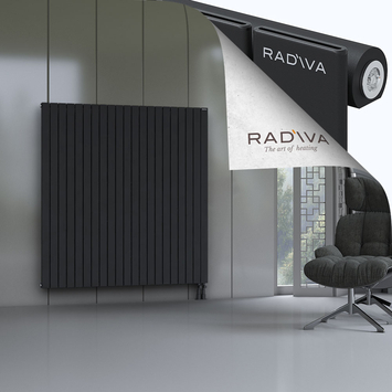 Arno Radiateur En Aluminium 1600x1550 Noir Bas à droite 50mm