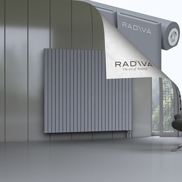 Arno Radiateur En Aluminium 1600x1846 Gris Bas à droite 50mm