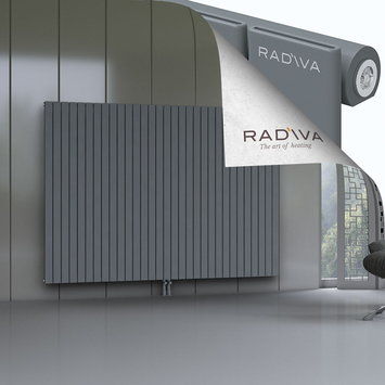Arno Radiateur En Aluminium 1600x2290 Anthracite Bas Milieu 50mm