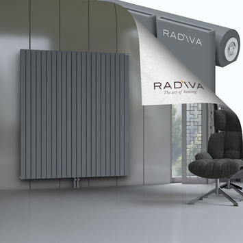 Arno Radiateur En Aluminium 1800x1624 Anthracite Bas Milieu 50mm