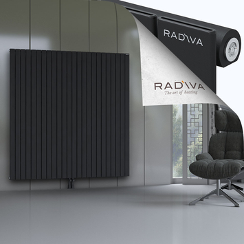 Arno Radiateur En Aluminium 1800x1772 Noir Bas Milieu 50mm