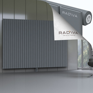 Arno Radiateur En Aluminium 1800x2586 Anthracite Bas Milieu 50mm