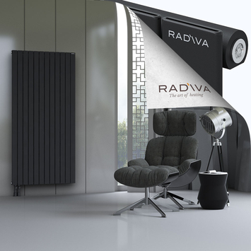 Arno Radiateur En Aluminium 1800x884 Noir Bas à gauche 50mm