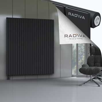 Arno Radiateur En Aluminium 1900x1698 Noir Bas à gauche 50mm