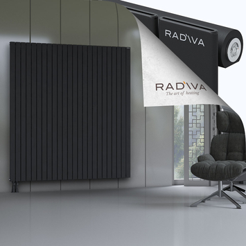 Arno Radiateur En Aluminium 1900x1772 Noir Bas à gauche 50mm