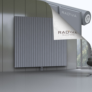 Arno Radiateur En Aluminium 1900x2142 Gris Bas Milieu 50mm