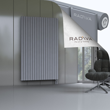 Arno Radiateur En Aluminium 2000x1254 Gris Bas à droite 50mm