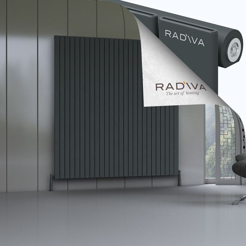 Arno Radiateur En Aluminium 2000x1920 Anthracite Foncé 