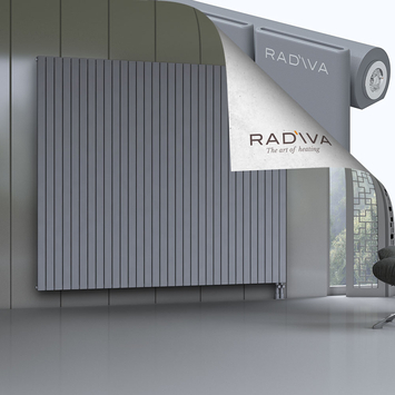 Arno Radiateur En Aluminium 2000x2364 Gris Bas à droite 50mm