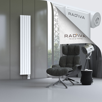Arno Radiateur En Aluminium 2000x366 Blanc Bas à droite 50mm