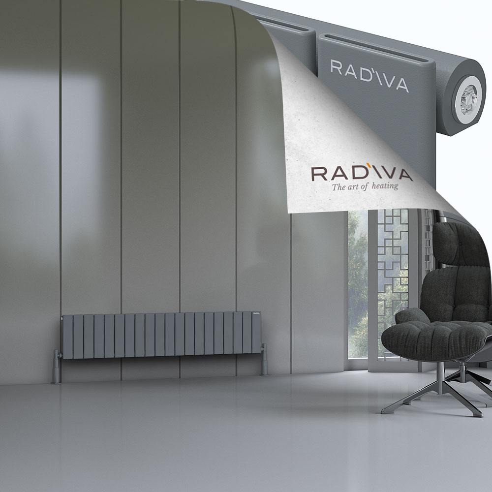 Arno Radiateur En Aluminium 300x1476 Anthracite - 1