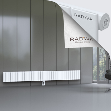 Arno Radiateur En Aluminium 300x2586 Blanc Bas Milieu 50mm