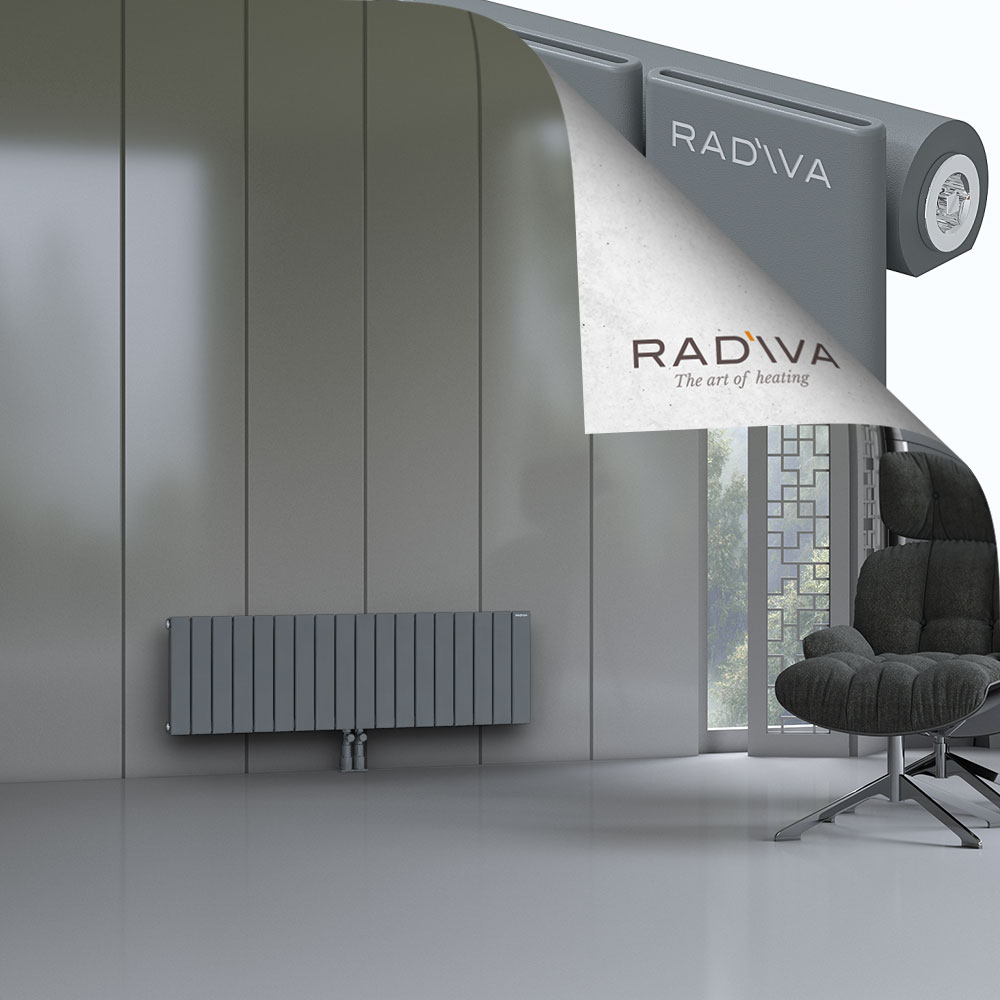 Arno Radiateur En Aluminium 400x1328 Anthracite - 2