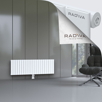 Arno Radiateur En Aluminium 500x1550 Blanc Bas Milieu 50mm