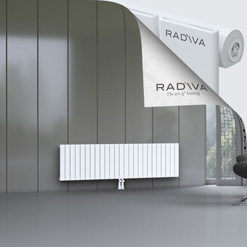 Arno Radiateur En Aluminium 500x1846 Blanc Bas Milieu 50mm