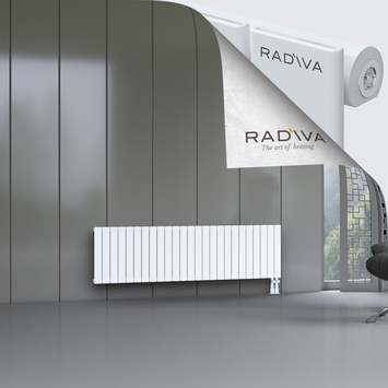 Arno Radiateur En Aluminium 500x1846 Blanc Bas à droite 50mm