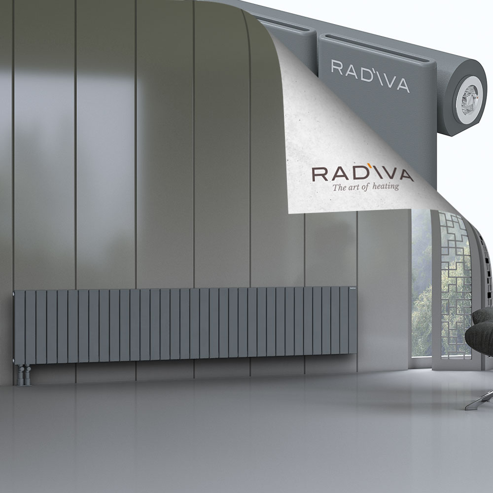 Arno Radiateur En Aluminium 500x2586 Anthracite - 4