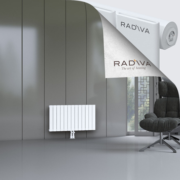 Arno Radiateur En Aluminium 500x958 Blanc Bas Milieu 50mm