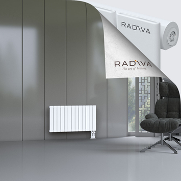 Arno Radiateur En Aluminium 500x958 Blanc Bas à droite 50mm