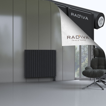 Arno Radiateur En Aluminium 900x1106 Noir Bas à droite 50mm