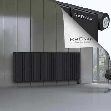 Arno Radiateur En Aluminium 900x2290 Noir Bas à droite 50mm