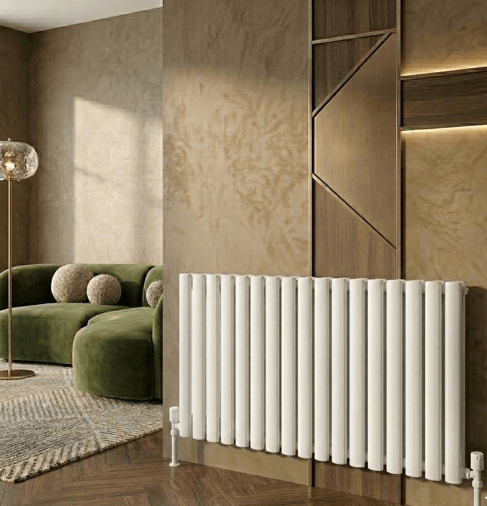Aura Çelik Dekoratif Radyatör 600x1216 Beyaz - 1