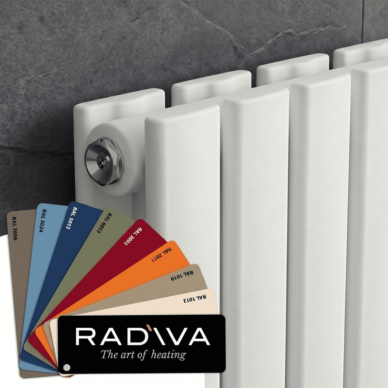 Aura Çelik Dekoratif Radyatör 600x1368 Özel Renk - 1