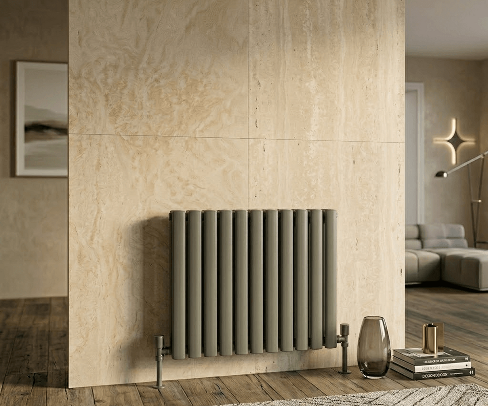 Aura Çelik Dekoratif Radyatör 600x836 Antrasit - 1