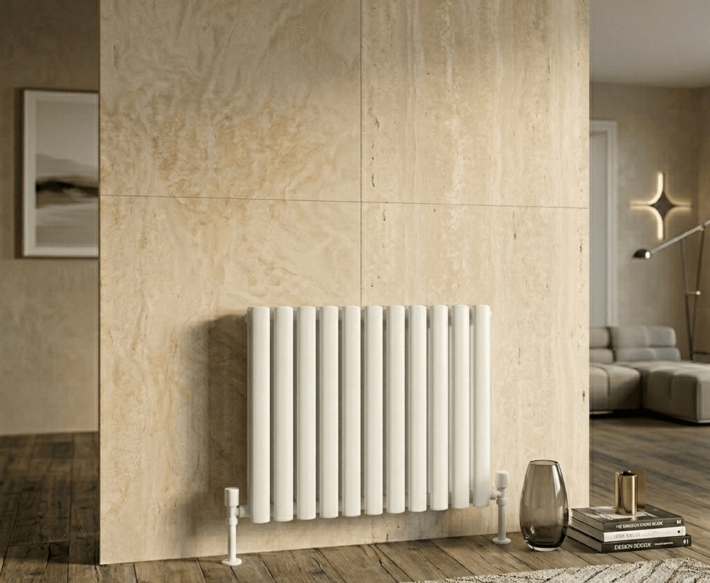 Aura Çelik Dekoratif Radyatör 600x836 Beyaz - 1