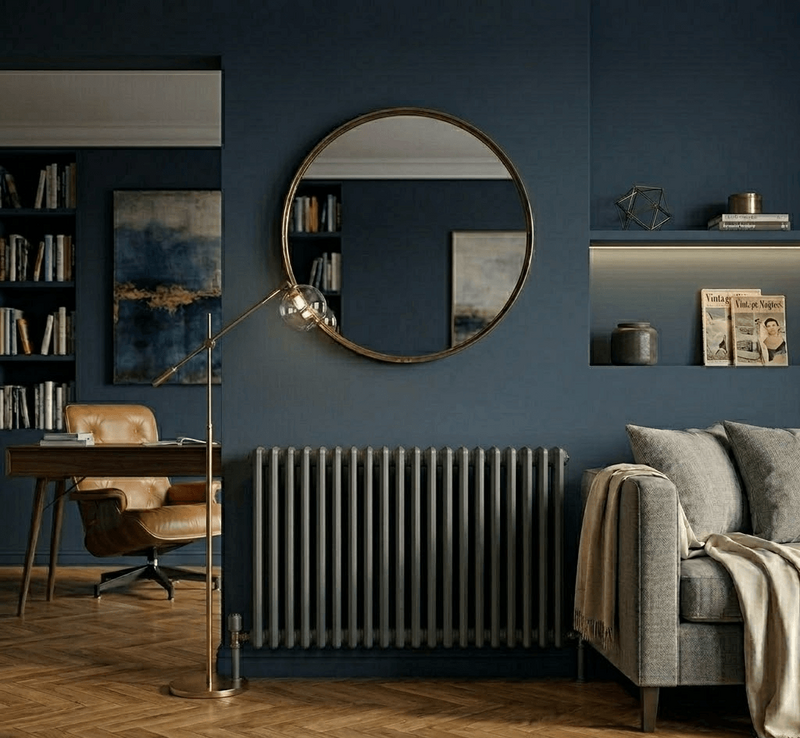 Axon Kolon Radyatör 3 Kolonlu 600x1010 Antrasit 