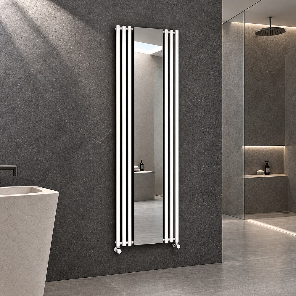 Bahama Dekoratif Radyatör 540x1760 Beyaz - 1