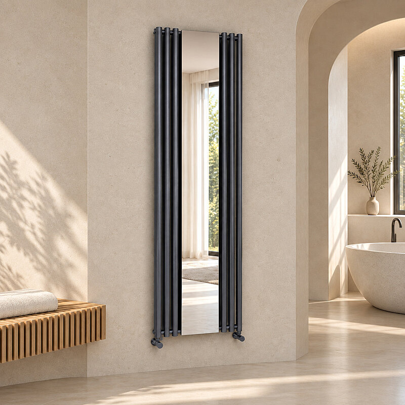 Bahama Radiateur Décoratif 540x1760 Anthracite