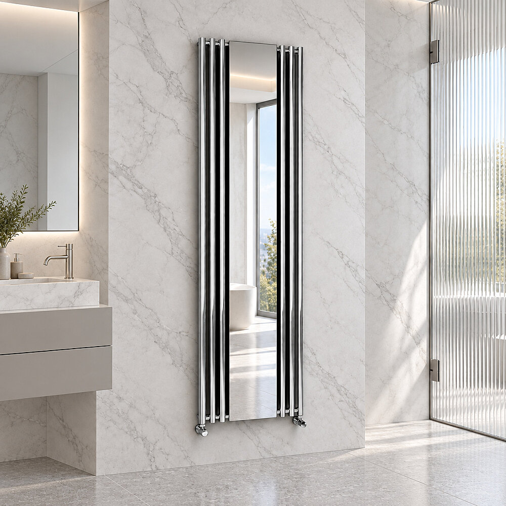 Bahama Radiateur Décoratif 540x1760 Chrome - 1