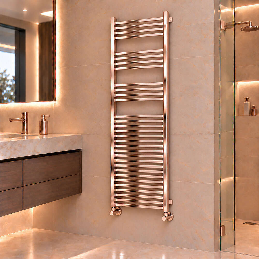 Barbados Dekoratif Havlupan 500x1600 Rose Gold - 1