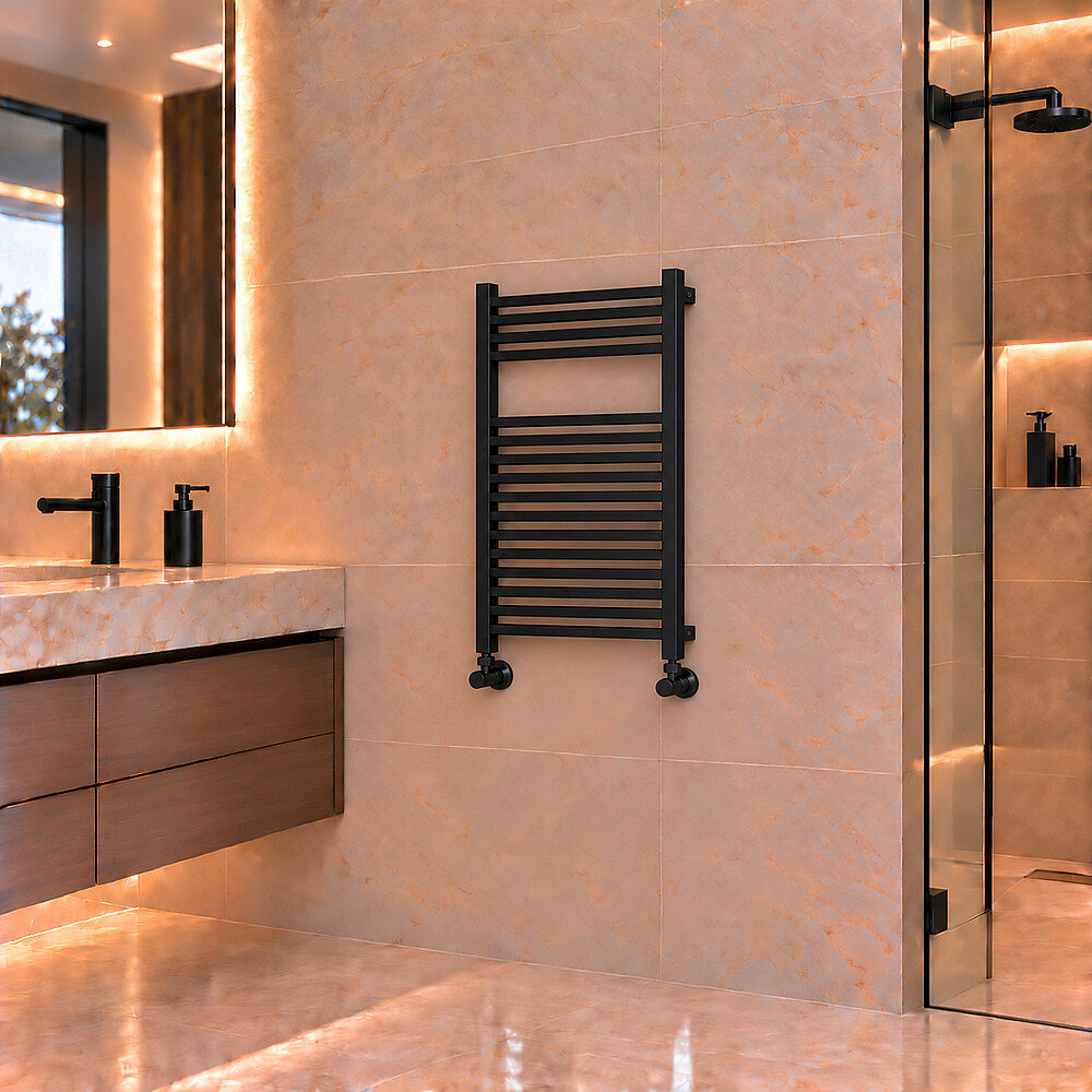 Barbados Dekoratif Havlupan 500x800 Siyah - 1