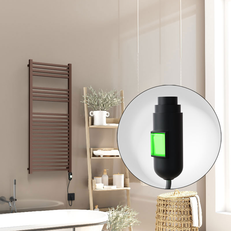 Barbados Elektrikli Havlupan 500x1200 Bakır Eskitme (On/Off Düğmeli) 600W 