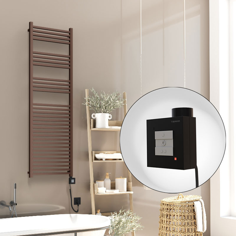 Barbados Elektrikli Havlupan 500x1600 Bakır Eskitme (KTX1 Termostat) 600W Spiral Kablolu