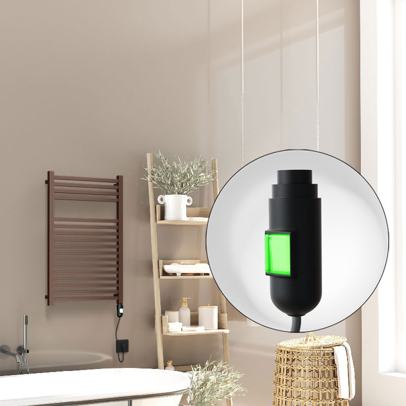 Barbados Elektrikli Havlupan 500x800 Bakır Eskitme (On/Off Düğmeli) 300W - 1