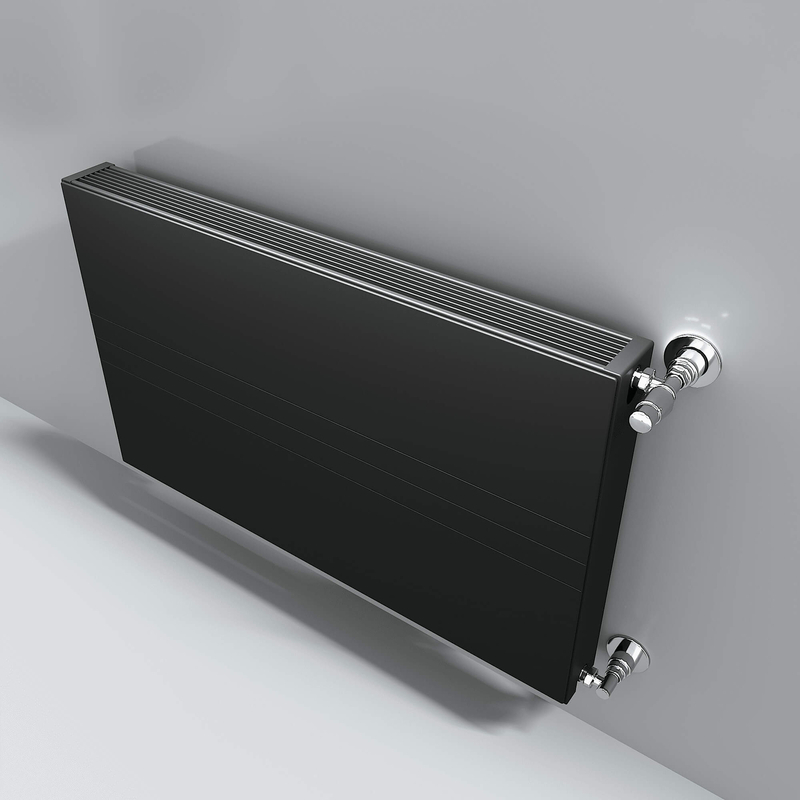 Bella Çizgili Dekoratif Panel Radyatör 600x400 Antrasit