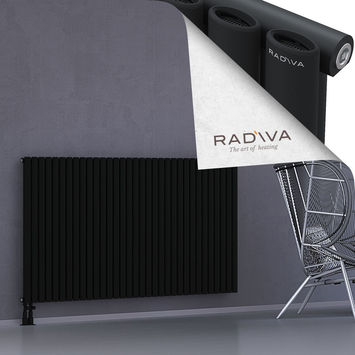 Bia Aluminium Radiator 1000x1906 Black Bottom Left 50mm