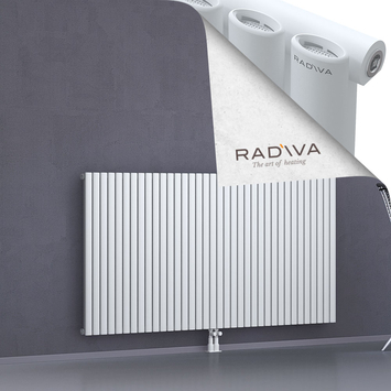 Bia Aluminium Radiator 1000x2080 White Bottom Middle 50mm
