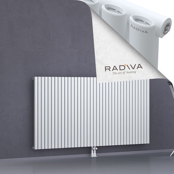Bia Aluminium Radiator 1000x2138 White Bottom Middle 50mm