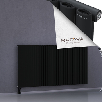 Bia Aluminium Radiator 1000x2196 Black Bottom Left 50mm