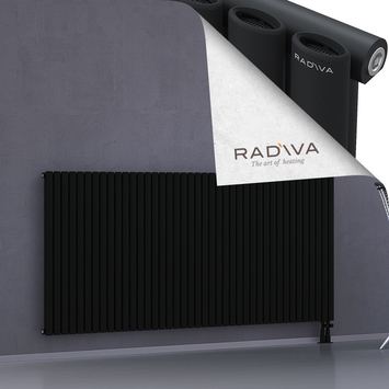 Bia Aluminium Radiator 1000x2370 Black Bottom Right 50mm