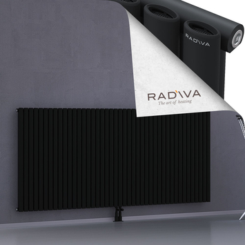 Bia Aluminium Radiator 1000x2486 Black Bottom Middle 50mm