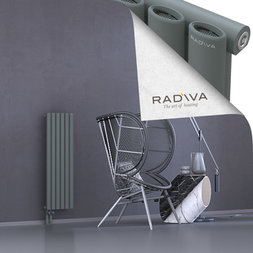 Bia Aluminium Radiator 1000x340 Anthracite Bottom Left 50mm