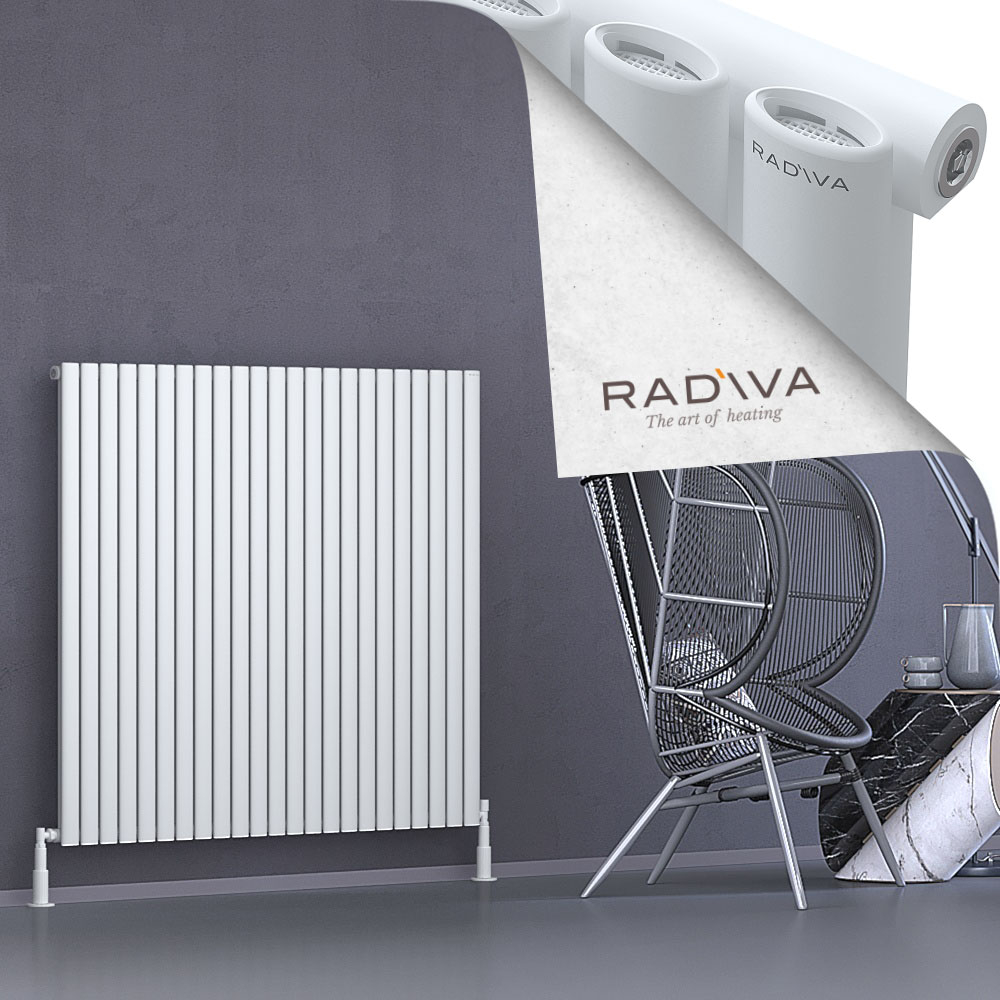 Bia Aluminium Radiator 1200x1326 White - 1