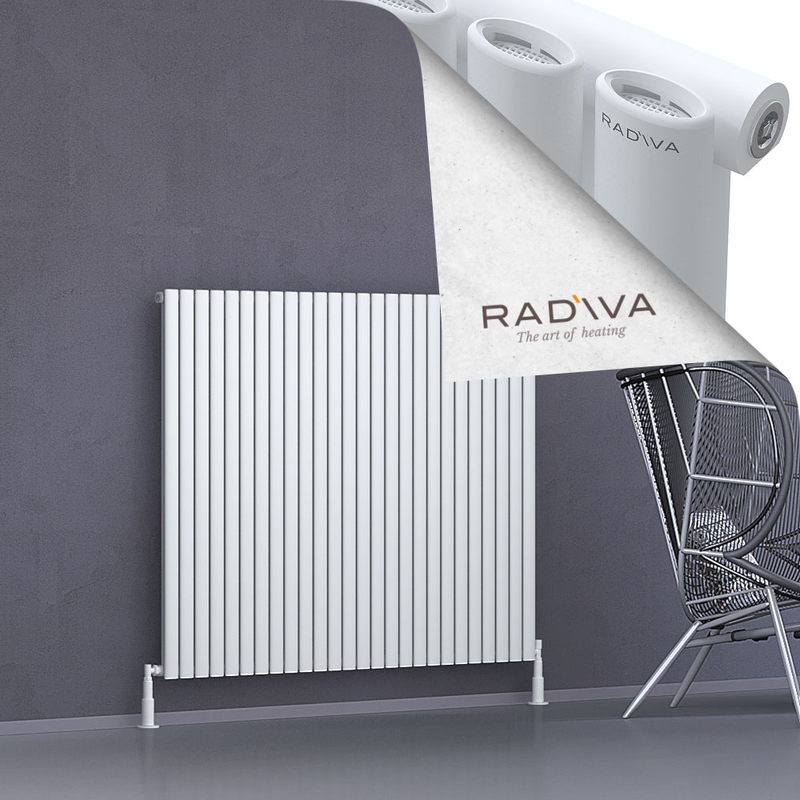 Bia Aluminium Radiator 1200x1500 White 