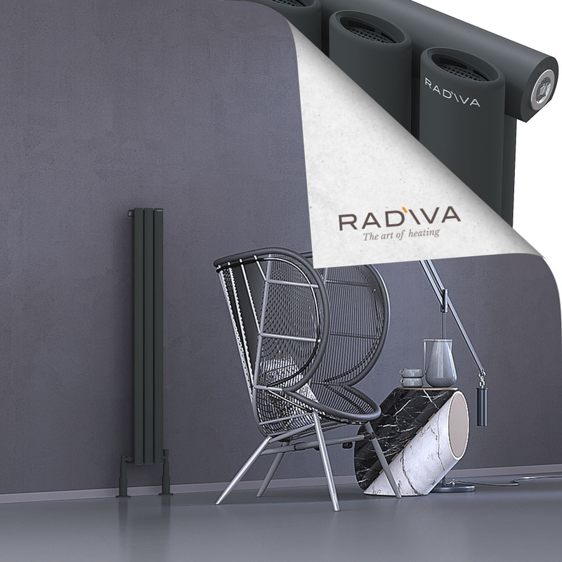 Bia Aluminium Radiator 1200x166 Dark Anthracite 